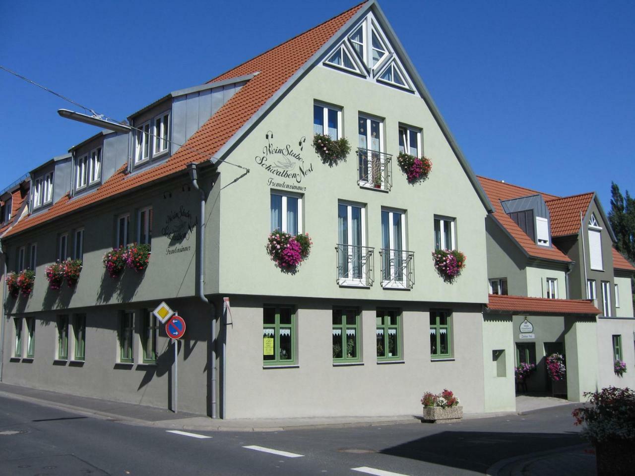 Готель Weinstube Schwalbennest Карлштадт Екстер'єр фото